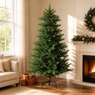 vidaXL kunstkerstboom 240 cm in groen