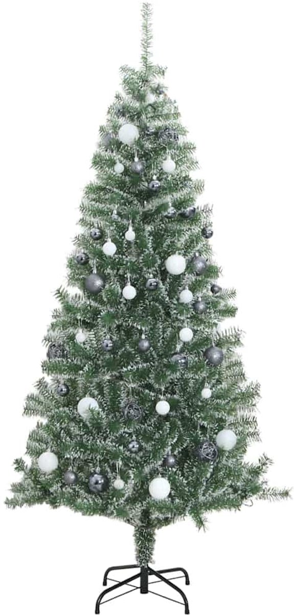 vidaXL Kunstkerstboom 240 cm met LED's
