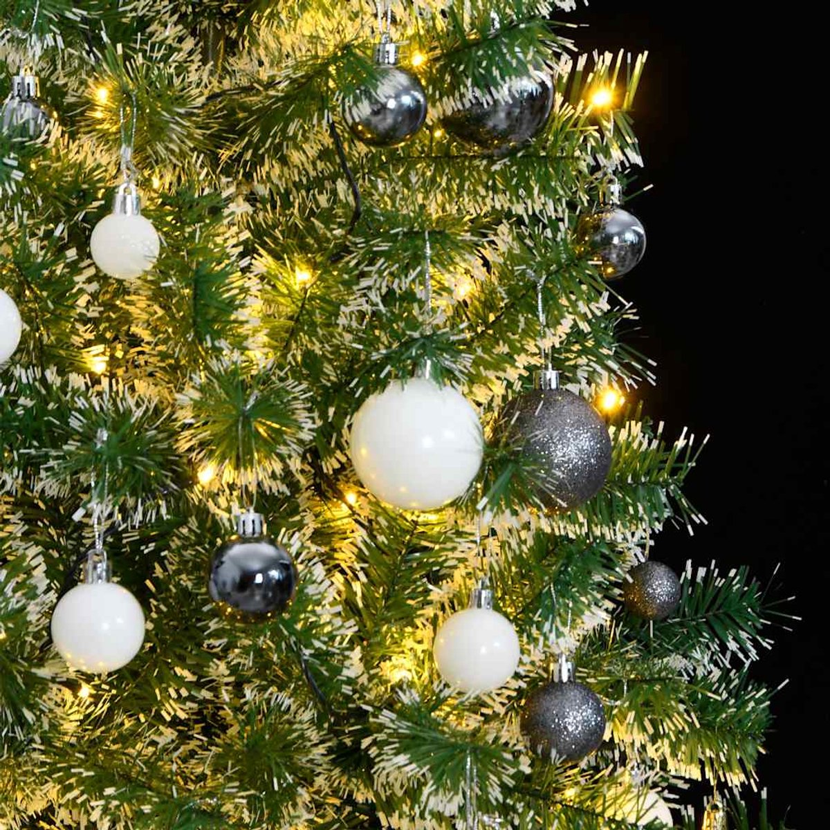 vidaXL Kunstkerstboom 240 cm met LED's