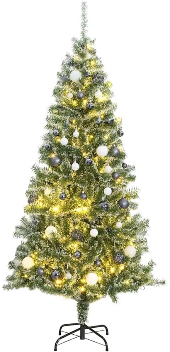 vidaXL Kunstkerstboom 240 cm met LED's