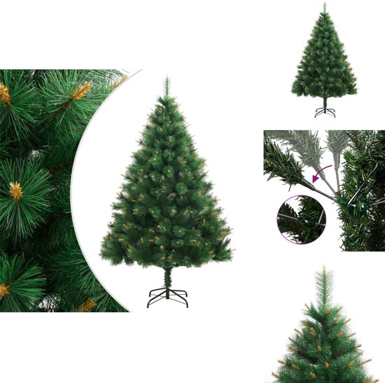vidaXL Kunstkerstboom 240 cm met standaard