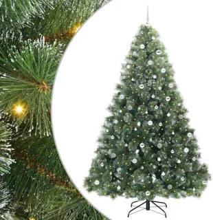 vidaXL Kunstkerstboom 240 cm met standaard