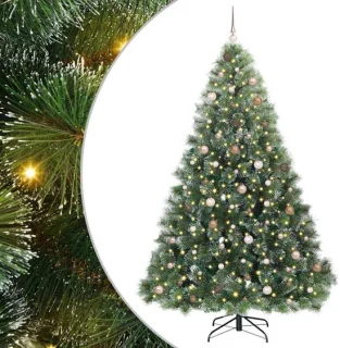 vidaXL Kunstkerstboom 240 cm met standaard