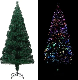 vidaXL Kunstkerstboom 240 cm met standaard