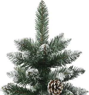 vidaXL Kunstkerstboom 240 cm PVC groen