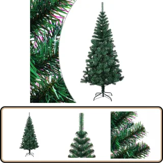 vidaXL Kunstkerstboom 240 cm PVC groen