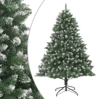 vidaXL Kunstkerstboom 240 cm PVC met standaard