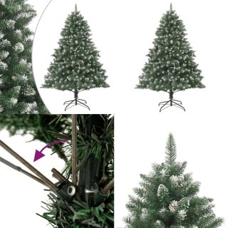 vidaXL Kunstkerstboom 240 cm PVC met standaard