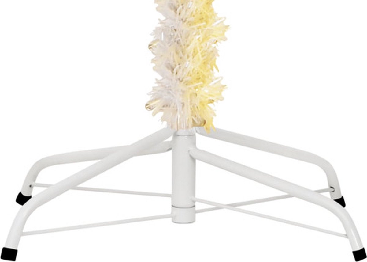 vidaXL Kunstkerstboom 240 cm PVC wit