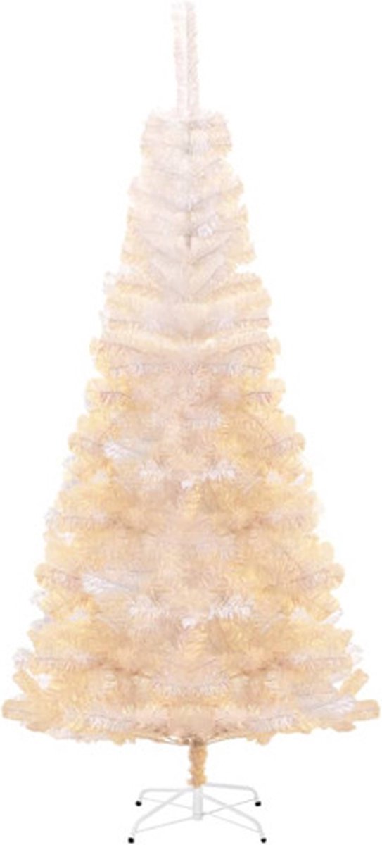 vidaXL Kunstkerstboom 240 cm PVC wit