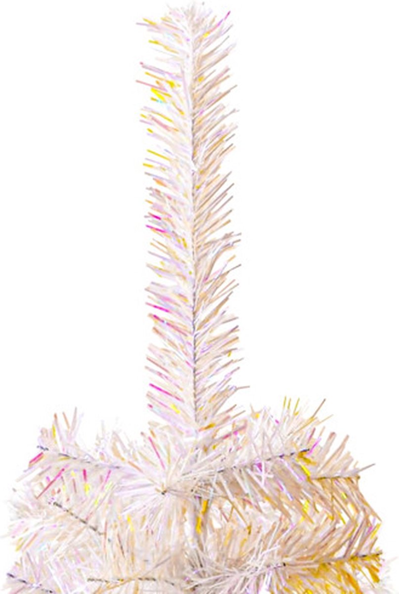 vidaXL Kunstkerstboom 240 cm PVC wit