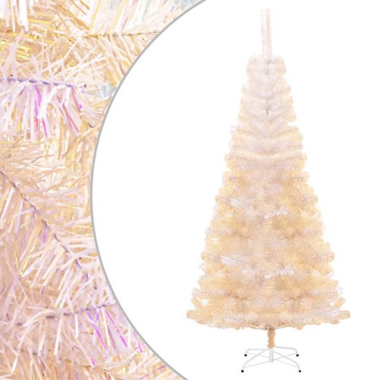 vidaXL Kunstkerstboom 240 cm PVC wit