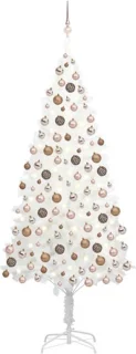 vidaXL Kunstkerstboom 240 cm Wit