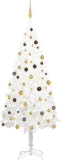VidaXL kunstkerstboom 240 cm wit