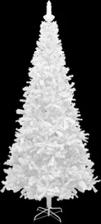 vidaXL Kunstkerstboom 240 cm wit