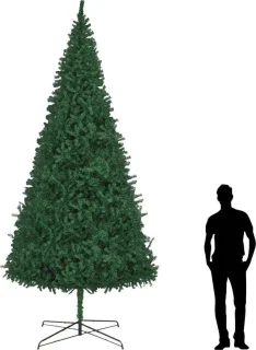 vidaXL Kunstkerstboom 240 cm wit