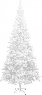 vidaXL Kunstkerstboom 240 cm wit