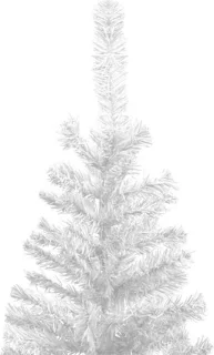 vidaXL Kunstkerstboom 240 cm wit