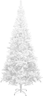 vidaXL Kunstkerstboom 240 cm wit