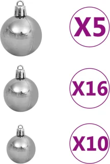 vidaXL Kunstkerstboom 240 cm
