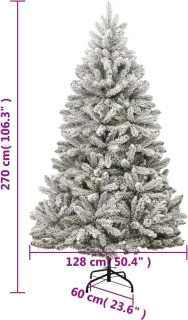 vidaXL Kunstkerstboom 270 cm