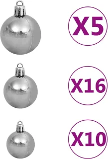 vidaXL Kunstkerstboom 270 cm