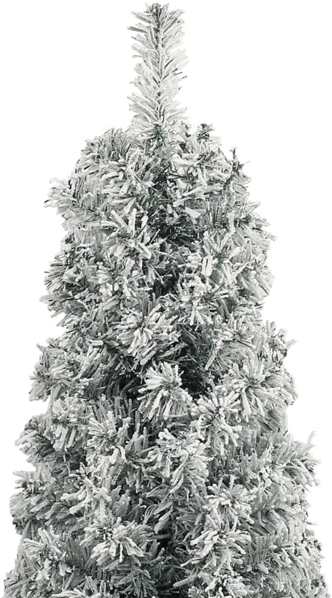 vidaXL Kunstkerstboom 270 cm PVC met standaard en sneeuw