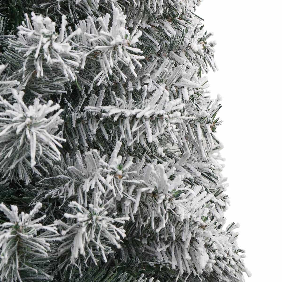 vidaXL Kunstkerstboom 270 cm PVC met standaard en sneeuw