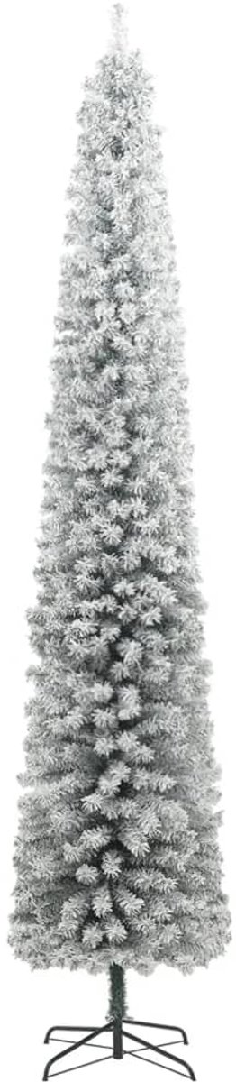 vidaXL Kunstkerstboom 270 cm PVC met standaard en sneeuw