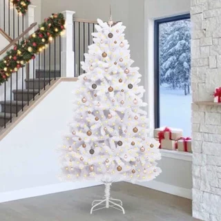 vidaXL kunstkerstboom 270 cm wit