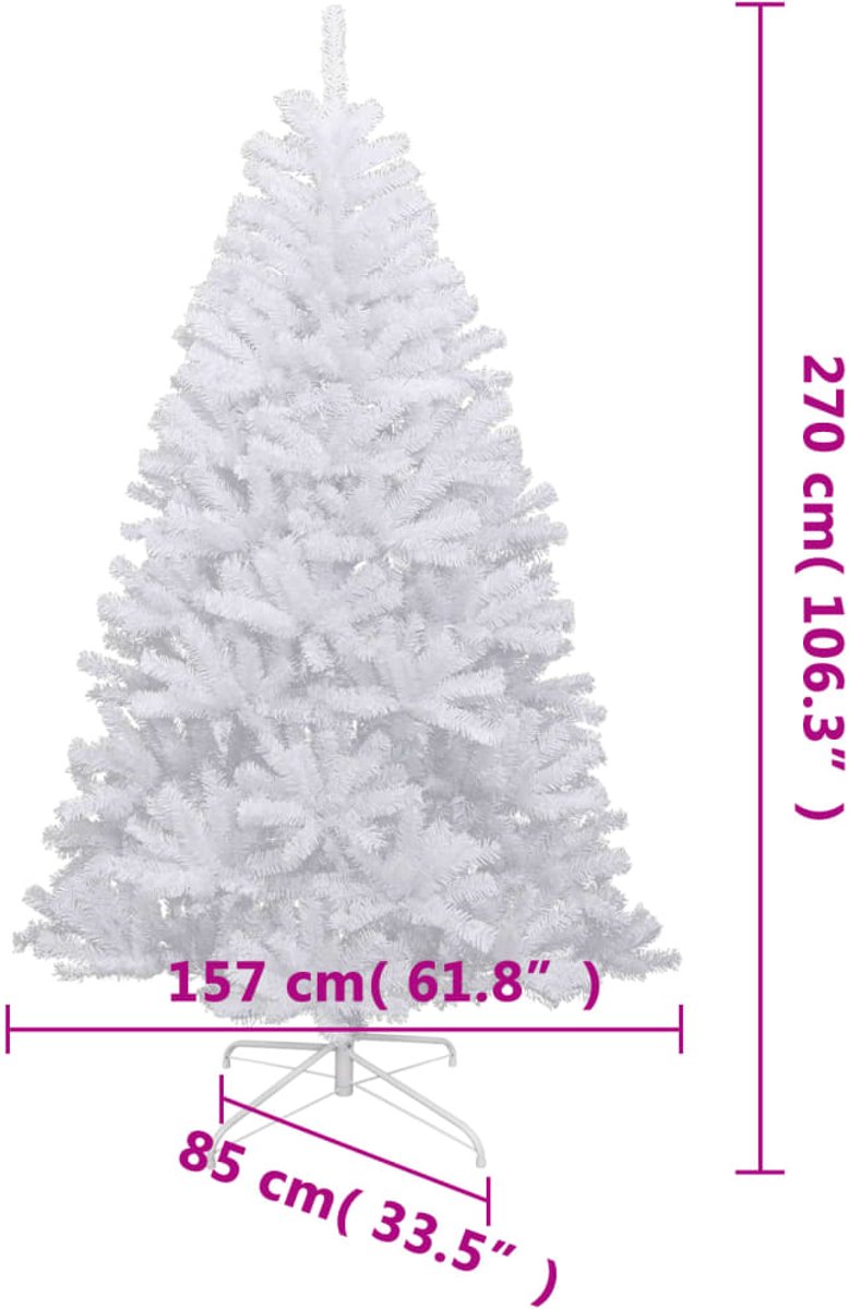 vidaXL Kunstkerstboom 270 cm