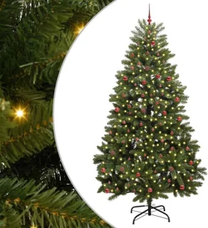 vidaXL Kunstkerstboom 300 cm groen
