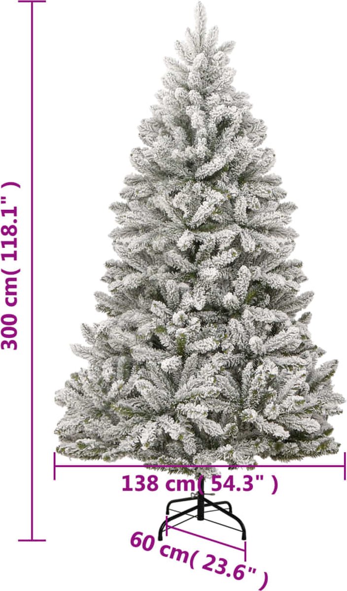 vidaXL Kunstkerstboom 300 cm