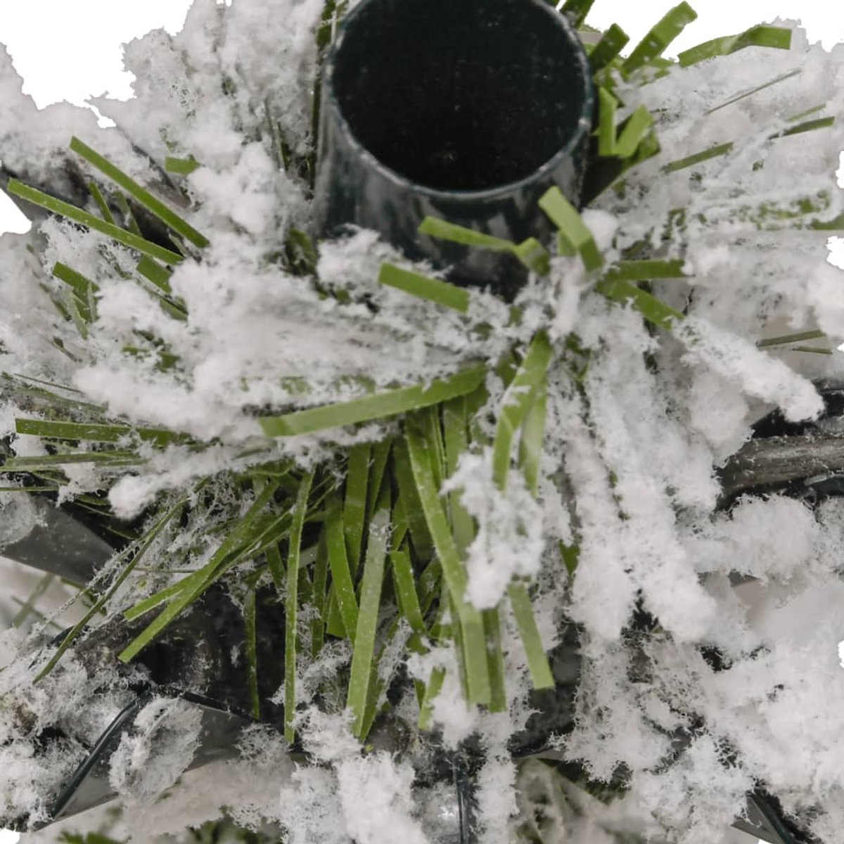 vidaXL Kunstkerstboom 300 cm met sneeuw