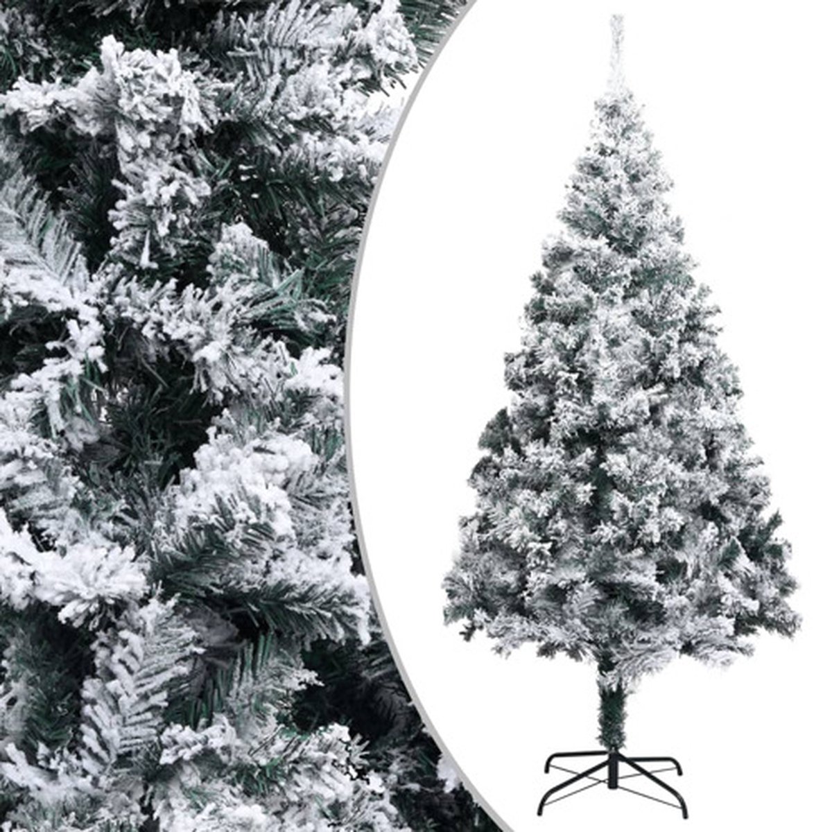 vidaXL Kunstkerstboom 300 cm PVC groen