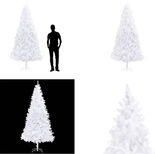 vidaXL Kunstkerstboom 300 cm wit