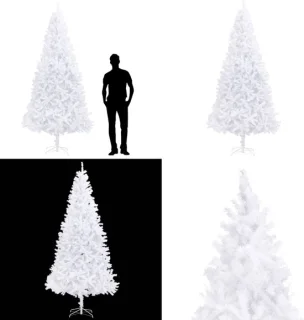 vidaXL Kunstkerstboom 300 cm wit