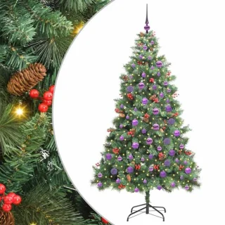 vidaXL Kunstkerstboom 300 LED's groen