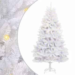 vidaXL kunstkerstboom 300 led's wit