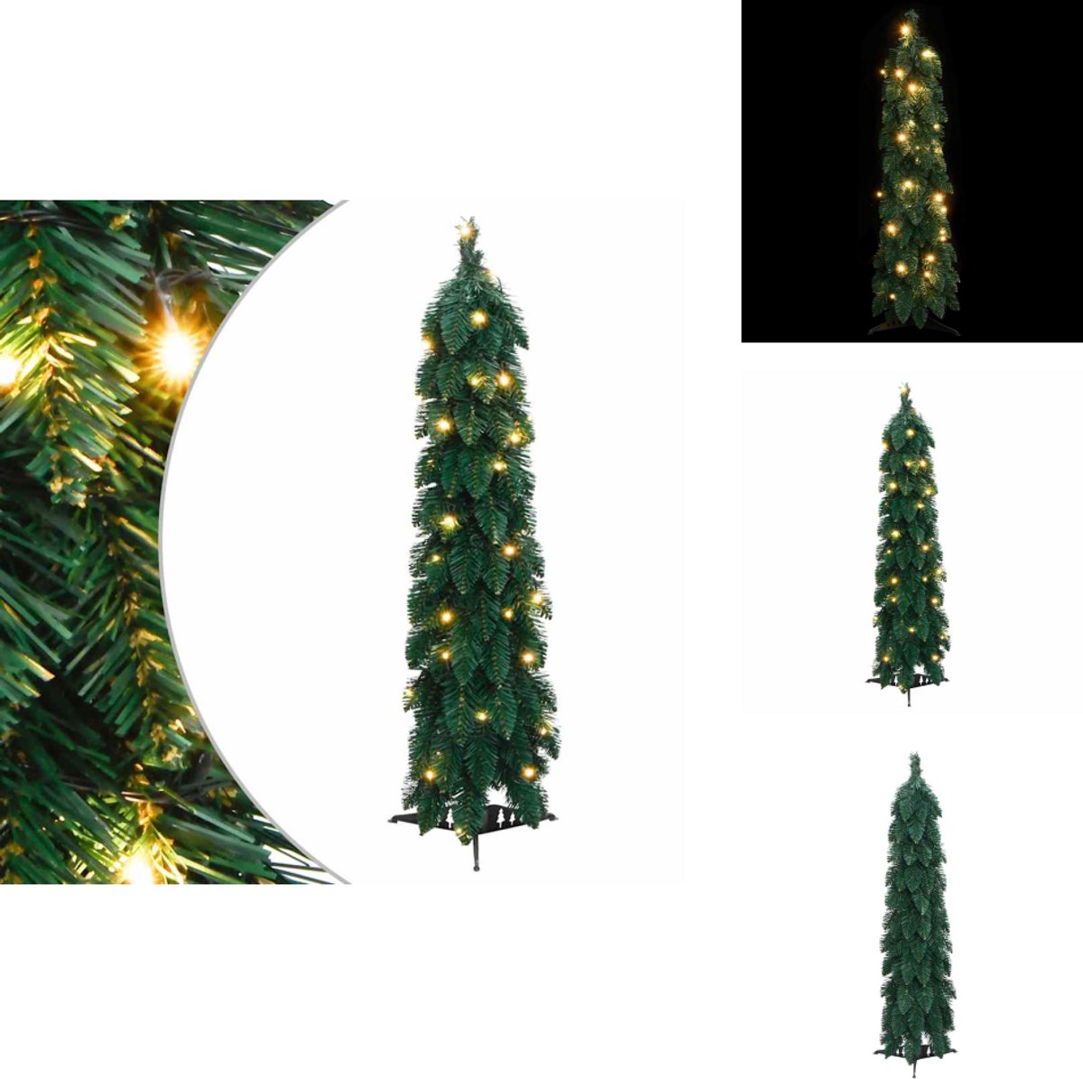 vidaXL Kunstkerstboom 60 cm LED