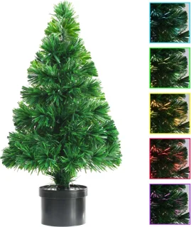 vidaXL Kunstkerstboom 64 cm groen