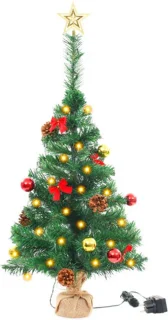 vidaXL Kunstkerstboom 64 cm groen