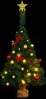 vidaXL Kunstkerstboom 64 cm groen