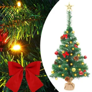 vidaXL Kunstkerstboom 64 cm groen