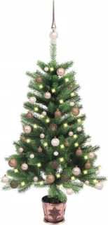 vidaXL Kunstkerstboom 65 cm groen