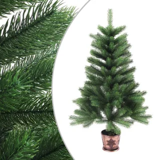 vidaXL Kunstkerstboom 65 cm groen