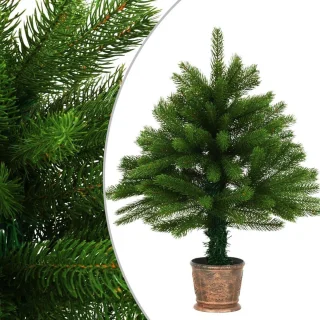 vidaXL Kunstkerstboom 65 cm groen