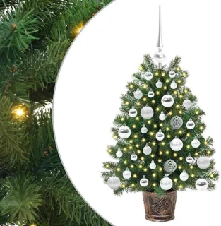 vidaXL kunstkerstboom 75 cm – PE en PVC