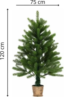 vidaXL Kunstkerstboom 90 cm
