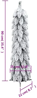 vidaXL Kunstkerstboom 90 cm